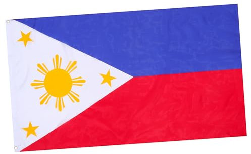 TOYANDONA Drapeau national drapeau philippin polyester