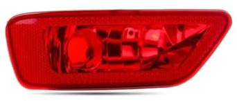 WIJHJET Juego Pilotos Traseros Para Jeep Para Compass Para Grand Para Cherokee 2011-2017 Reflector Parachoques Trasero Faro Antiniebla Luz Freno Trasera 57010716AB 57010717AC