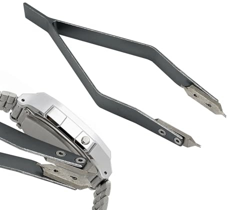 Othrion 1 PCS 7825 Watch Spring Bar Tweezer,Watch Spring Bar Tool,Aluminum Alloy Spring Bar Pliers,Watch Repair Kit,for Watchmaker Remove Watch Strap Band Adjustment and Link Removal