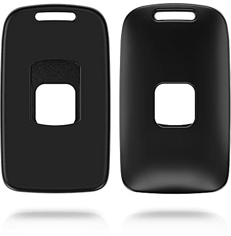 kwmobile Autoschlüssel Hülle kompatibel mit Renault 4-Tasten Smartkey Autoschlüssel (nur Keyless Go) - Hardcover Schutzhülle Schlüsselhülle Cover in Schwarz matt