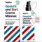 Sapiens Barbershop BIO Gesichtscreme Männer 80 ml - Q10 und Hyaluronsäure Feuchtigkeitscreme Gesicht - Natürliche und Vegane, Nacht und Tages Creme - Made in France Face Moisturizer