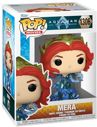 Funko POP! Movies: DC - Mera - Aquaman - Vinyl-Sammelfigur - Geschenkidee - Offizielle Handelswaren - Spielzeug Für Kinder Und Erwachsene - Movies Fans - Modellfigur Für Sammler Und Display
