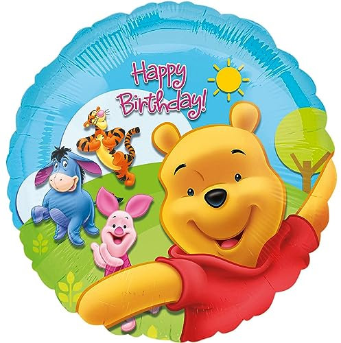 Standard Winnie Pooh & Freunde S60 verpackt 43 cm, Gelb