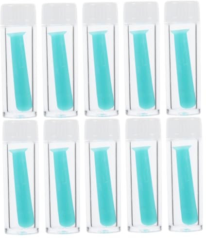 HOUDERCO 10pezzi Strumento Di Rimozione Lenti Morbide in Silicone Ventose e Kit Di Strumenti Per Rimozione Di Lenti Rigide Portatile