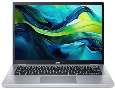 Acer Aspire Go 14 I PC Portable 14 WUXGA IPS 60Hz I AMD Ryzen 5-7520U I 16Go RAM I 512Go SSD I AMD Radeon Graphics I Windows 11 Home I Argent I Clavier FR AZERTY I AG14-22P-R909