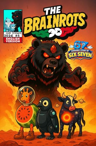 THE BRAINROTS #5 - Issue Five - The comic of the Italian Brainrot characters [English Version]: 3 Comic Stories in Italian [First appearance of 67 ... the Brainrot characters [ English Version ])