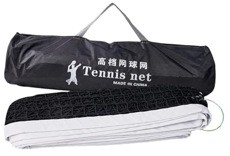 Aymzbd Red de Tenis de 42 Pies con Bolsa de Almacenamiento, Red de Práctica para Jugar en El Césped Y El Patio Trasero.