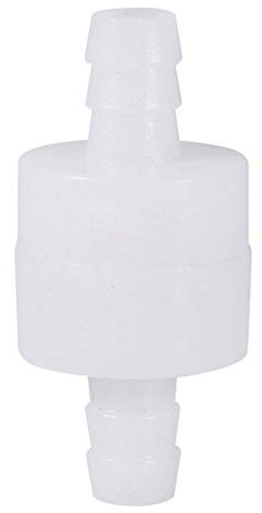 FTVOGUE Rückschlagventil, 8 mm, einseitiger Rücklauf, Kunststoff, mechanische Armatur für Kraftstoff, Öl, Wasser, Gas, Luft