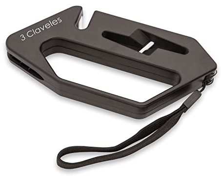 3 Claveles - Afilador de Cuchillos y Tijeras -15 cm