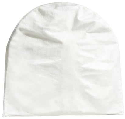 50 stycken skivfodral, halvtransparenta vinylfodral, hållbara, antistatisk med rundade hörn för att skydda samlingen, 30,5 cm stora innerfodral för skivor, Vit