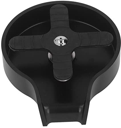 Lavadora de Vasos Lavadora de Copas Enjuagadora de Vidrio Automática Incrustada Cruzada con Manguera de 80 Cm Válvula de Tres Vías para Cafetería Mostrador de Barra de 16 Mm Incrustado (Negro)