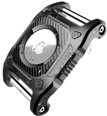 ONEONTA Airtag Hülle Wasserdicht für Hunde - Hundehalsband Mit Halterung - Hundeanhänger - Abnehmbar, 2.7CM Breite