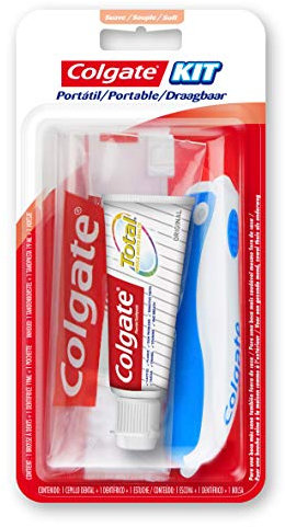 COLGATE - Kit da viaggio - Spazzolino da denti morbido + Dentifricio 20 ml
