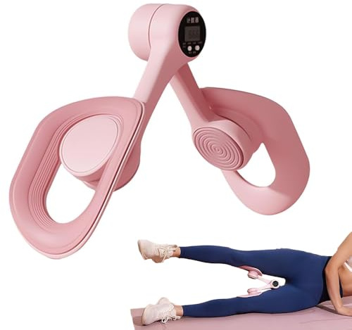 KQWVZ Pelvic Floor Strengthener for Women, Pelvic Floor Trainer Women with Counter, Pelvic Repair Multifunctional Leg Clip, 360 Degree Rotation, Inner Thigh Exerciser for Home Gym Use