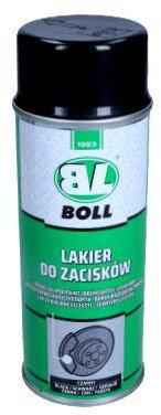 Boll Profi BREMSSATTEL Lack LACKSPRAY Farbe 400ml ROT GELB SCHWARZ Silber (Schwarz)