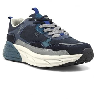 Jeep herren sneaker 109 petrol 42210, blau, 44