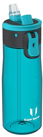 Sparrow Water Bottle 750ml - One-Tap TouchFlow Water Bottles with Straw - Non-Toxic - BPA Free Tritan Bottles - Leak Proof & Sustainable Drinks Bottle for Sports, Outdoors