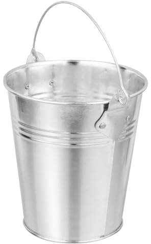 SUPVOX Secchio per Grasso da Barbecue Antiruggine Barile di Petrolio Leggero e Portatile Accessorio per Barbecue all’Aperto Raccolta Olio per Griglia per Campeggio e Feste