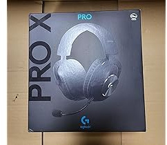 Logitech G PRO X Gaming Headset (2nd Generation) mit Blue Voice, DTS Kopfhörer 7.1 und 50mm PRO-G Treiber, für PC, Xbox One, Series X|S, PS5, PS4, Nintendo Switch, Schwarz (Erneuert)