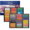 Artecho Pastellkreide 72er Premium Set, 70 Farben Darunter 4 Fluoreszierende Farben, Extra Schwarz & Weiß, Ideal für Künstler, Hobbymaler, Schule, Kunstunterricht.