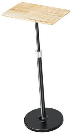 AsrMyjcx Laptop-Bodenständer, Standpult, stilvoller Computerständer, Workstation für Sofa, Besprechungsraum, DJ-Racks, Musikinstrumente