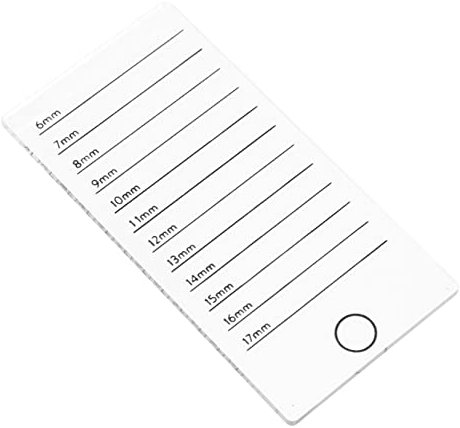 HAPINARY Set Portaciglia Finte Vassoio Espositivo Per Ciglia Portaoggetti Per Ciglia Accessori Strumento Per Salone Di Bellezza