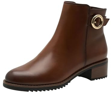 Marco Tozzi Donna 2-25377-45 Moda Stivali Cognac, 38 EU, cognac, 38 EU
