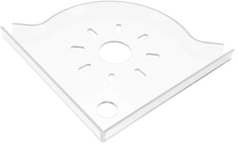 HOUDERCO Aquarium Storage Stand Fish Tank Shelf Corner Multi-functional Triangle Shelf for Reef Accessories