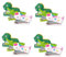 OSALADI 4sets Cartoon Stapler Portable Handheld Office Stationery for Home School Non Slip Design with Performance Dinosaur 3pcs*4