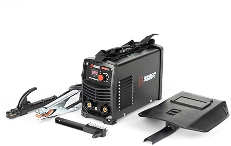 Bimson Power 200A MMA ARC Stick Welder – Portable Gasless Inverter Welding Machine with IGBT Technology – 230V Mini Welding Kit with Electrode Holder, Earth Clamp, Mask & Brush