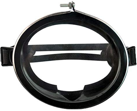 POENVFPO Masque de Plongée Anti-buée, Lunettes en PVC Haute Définition avec Bouchons d'oreilles étanches pour la Natation et Les Enfants (Black)