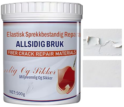 Pasta Impermeable Para Rellenar Grietas: Sellador Reparador De Masilla Para Paredes, Hormigón, Madera, Metal, Fibra De Vidrio, Vidrio, Yeso Para Rellenar Agujeros Y Alisar Superficies, Compuesto De Re