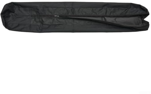 Oxfordtyg stativväska 40–84 cm bärbart förvaringsfodral för mikrofon ljus fotografi paraply svart (84 x 10 cm)