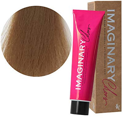 The Imaginary Colors | Coloración Permanente Vegana con Ácido Hialurónico | Cobertura 100% | Color Natural 7-0 Rubio Natural - 100 ml