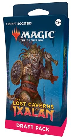 Magic: The Gathering The Lost Caverns of Ixalan 3-Booster Draft Pack (Engelska Version)