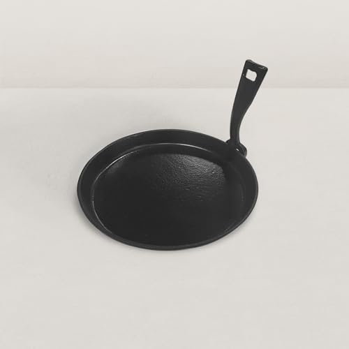 Kokko Poêlon en Fonte Poêlon : Ø22 cm pour Cuire des Petites poêlées 100% Fonte, Chaleur Diffuse et Stable