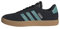 adidas Vl Court 3.0 Shoes Herren Schuhe, Core Black Powder Teal Silver Met, 47 1/3 EU