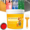 LXCJZY Waterproof Water-Based Epoxy Floor Paint, 300g Water Based Floor Paint, Multipurpose Concrete Floor Paint, Quick-Dry Anti-Slip Garage Floor Paint for Interior & Exterior (Red)