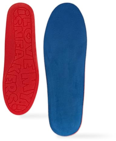 Semelles intérieures en mousse Bama - Semelles intérieures confortables pour chaussures de sport, baskets et chaussures décontractées respirants avec mousse de rembourrage 1 paire - 45/46 EUR