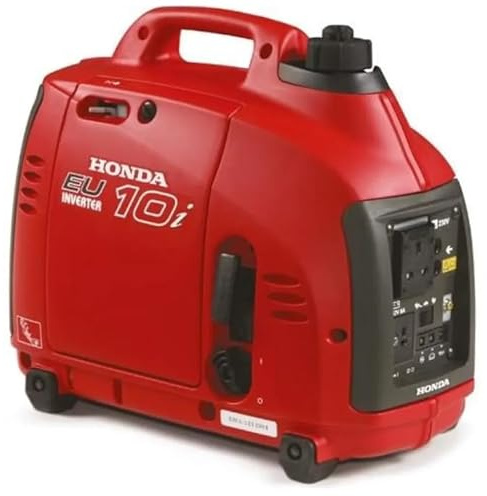 Honda 1000w Lightweight Portable EU10i Petrol Inverter Generator Ideal For Camping, Fishing, Motorhome, Caravan, Outdoor Adventure With 5 Year Warranty
