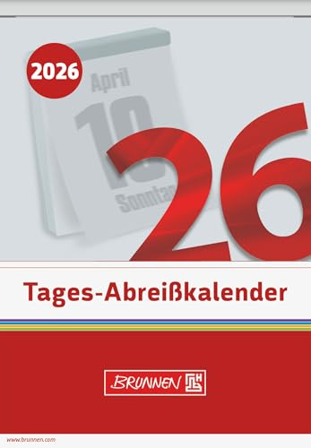 BRUNNEN Abreißkalender '26 Nr. 13 | 98×142 mm