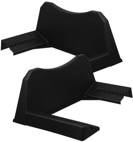 Kisangel Supporto per Ruota di Scorta per Rimorchio Regolabile in Acciaio Robusto Portaruota Multifunzionale per Garage e Veicoli Commerciali