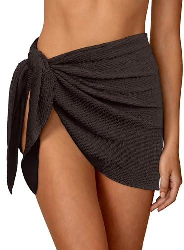 ANRABESS Sarong Wraps for Women Beach Cover Up Tie Side Swim Skirt