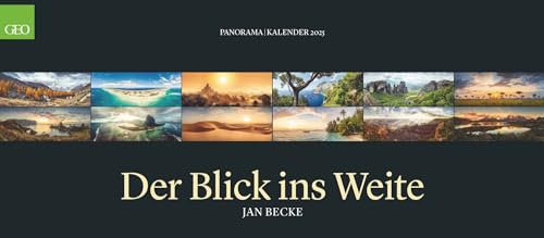 GEO - Panorama: Der Blick ins Weite Wandkalender 2025 - Spektakulärer Landschaftspanorama, Großes Format 137x60 cm, mit Beeindruckenden Weitblick-Fotografien
