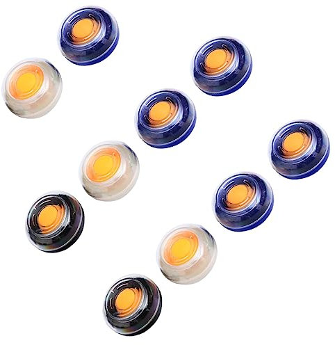 EXCEART 10st Schwamm Fingerbefeuchter Fingerspitzenbefeuchter Für Papier Schwämme Geldkassierschwamm Nasser Schwamm Zum Geldzählen Fingerspitzenbefeuchter Sand Zylinder Runden Büro