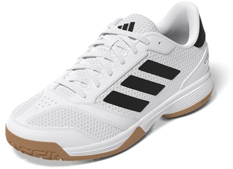 Adidas Unisex-Kids Ligra 8 Indoor Volleyball, White/Black/White, 1.5