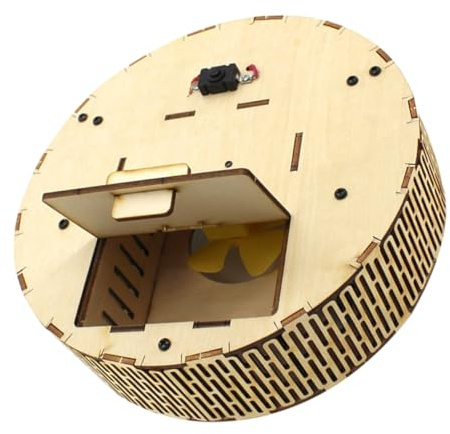 BESPORTBLE DIY Educational Model Kit Robot Vacuum Cleaner Building Kit for Hands Stem Learning Project Easy Assembly Puzzle Engaging Engineering Experience