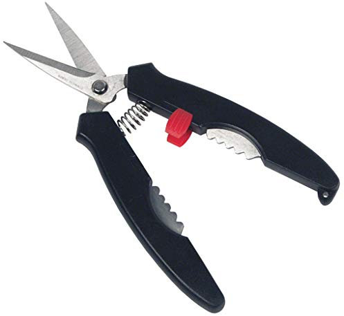 Buwei 7 '' Kitchen Cracker Éplucheur de crevettes Homard Crab Shell Leg Ciseaux de Fruits de mer