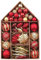 Valery Madelyn 70pcs 3-9cm Shatterproof Christmas Baubles Pack, Traditional Red and Gold Christmas Ball Ornaments for Tree Decoration