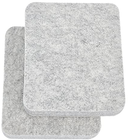 WEBEEDY 2 Uds Almohadilla de Fieltro de Aguja, Estera de Fieltro de Lana, Almohadilla de Espuma, Bloques de Fieltro Alternativos para Artesanía de Fieltro de Aguja DIY